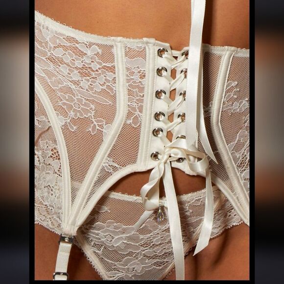 NWT Honey Birdette Rebecca Waspie M  - Picture 11 of 16